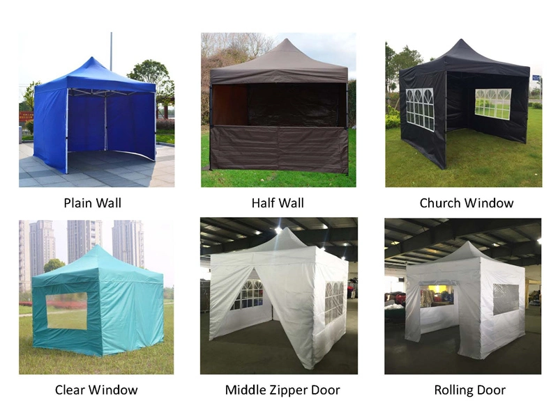 3X4.5m Cheap Steel Outdoor Promotion Pop up Tent
