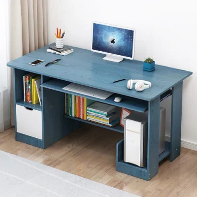 Cama plegable portátil de diseño simple, mesa de ordenador, escritorio de madera para ordenador portátil