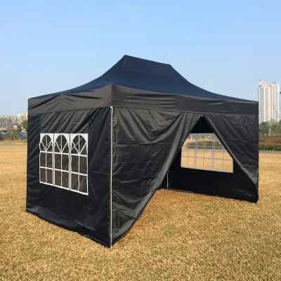 Carpa emergente de promoción exterior de acero barata de 3x4,5 m